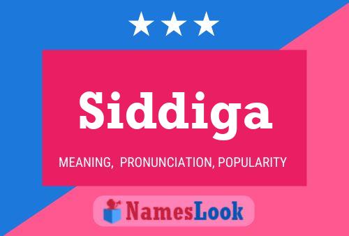 Постер имени Siddiga