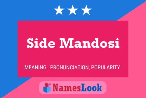 Постер имени Side Mandosi