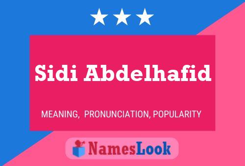 Постер имени Sidi Abdelhafid