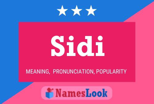 Постер имени Sidi