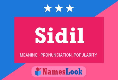 Постер имени Sidil