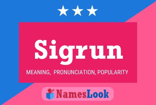 Постер имени Sigrun