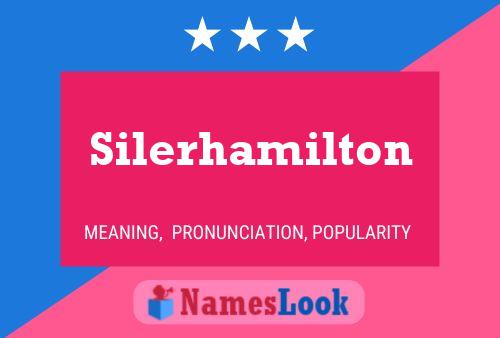 Постер имени Silerhamilton