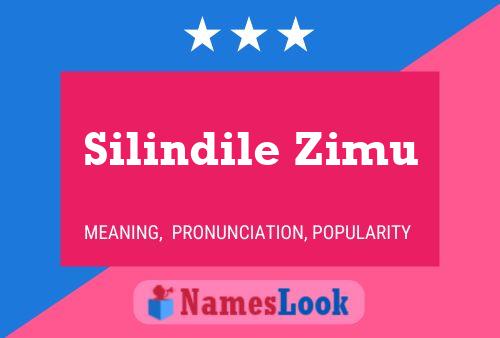 Постер имени Silindile Zimu