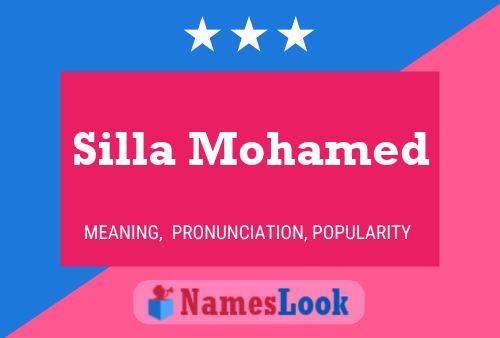 Постер имени Silla Mohamed