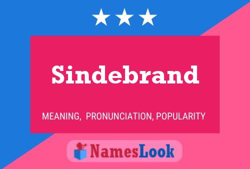 Постер имени Sindebrand