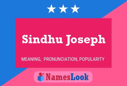 Постер имени Sindhu Joseph