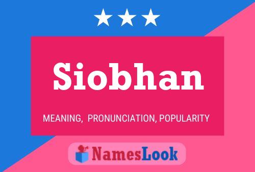 Постер имени Siobhan