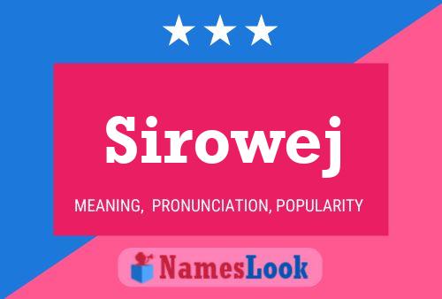 Постер имени Sirowej