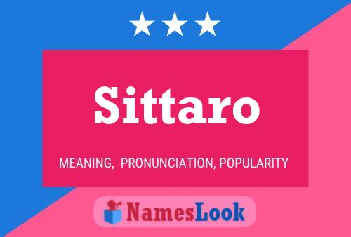 Постер имени Sittaro