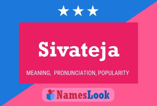 Постер имени Sivateja