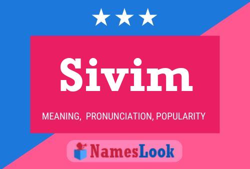 Постер имени Sivim