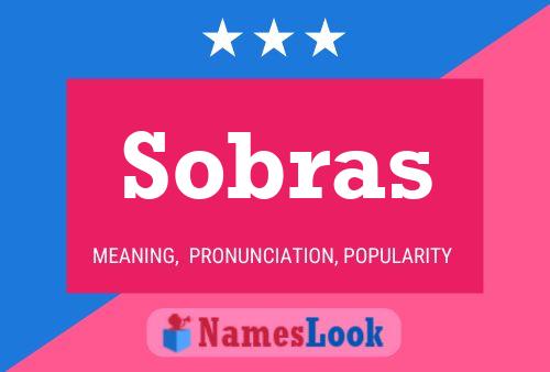 Постер имени Sobras