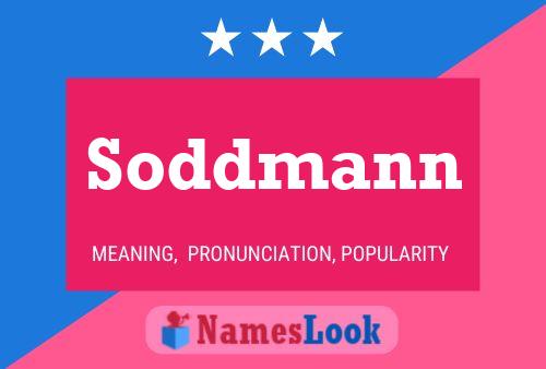 Постер имени Soddmann