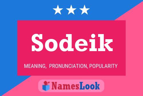 Постер имени Sodeik