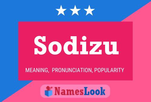 Постер имени Sodizu