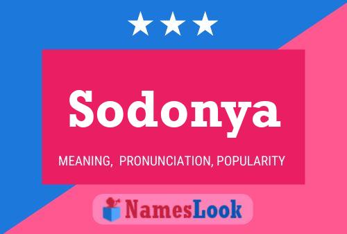 Постер имени Sodonya