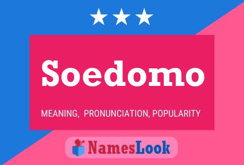 Постер имени Soedomo