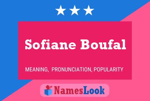 Постер имени Sofiane Boufal