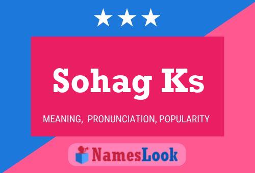 Постер имени Sohag Ks