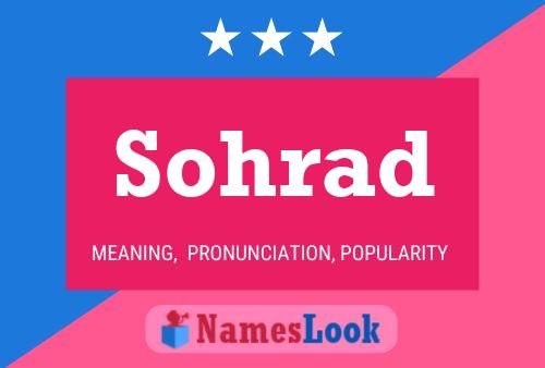 Постер имени Sohrad