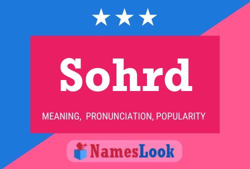 Постер имени Sohrd