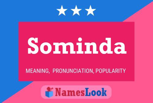 Постер имени Sominda