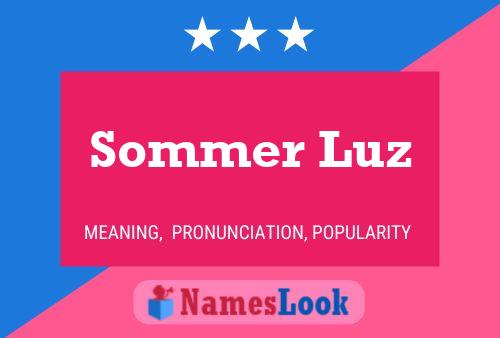 Постер имени Sommer Luz