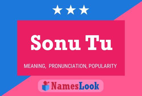 Постер имени Sonu Tu