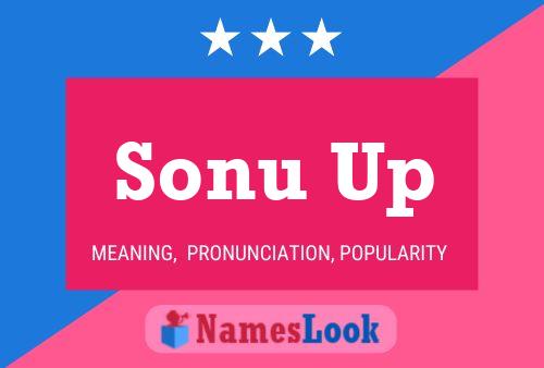 Постер имени Sonu Up