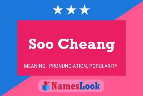 Постер имени Soo Cheang