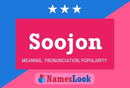 Постер имени Soojon