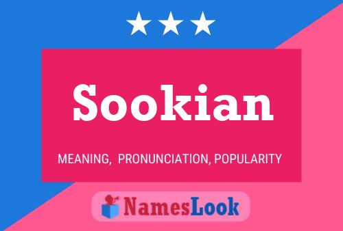 Постер имени Sookian