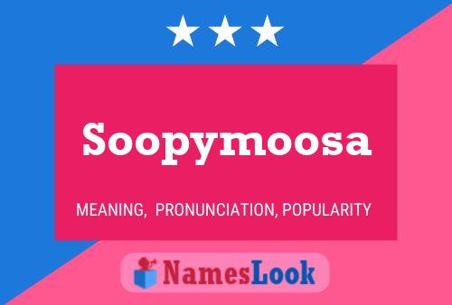 Постер имени Soopymoosa