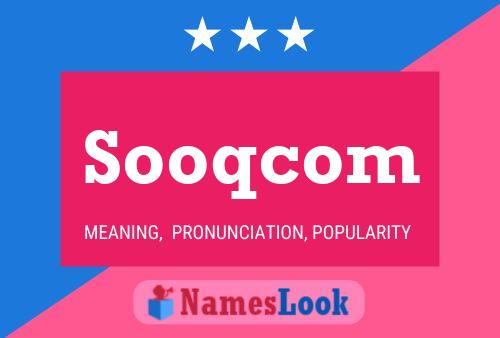 Постер имени Sooqcom