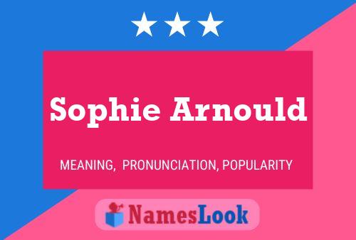 Постер имени Sophie Arnould