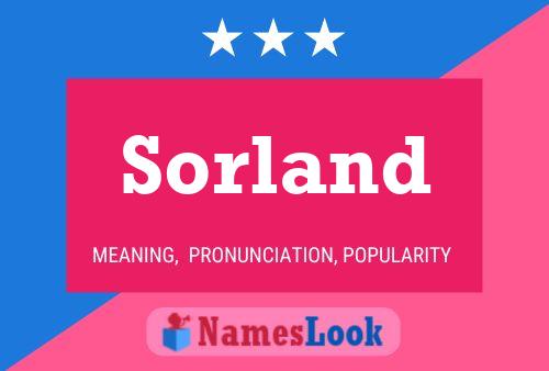 Постер имени Sorland