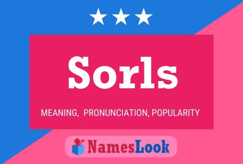 Постер имени Sorls