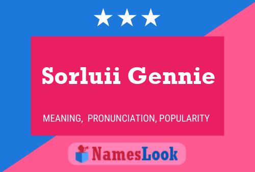 Постер имени Sorluii Gennie