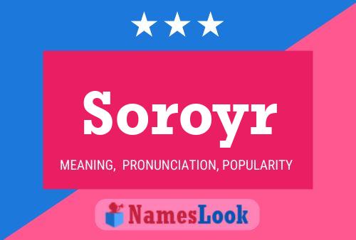 Постер имени Soroyr