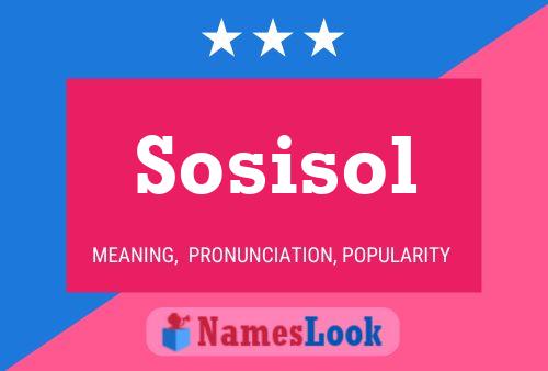 Постер имени Sosisol