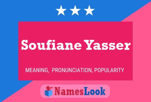 Постер имени Soufiane Yasser