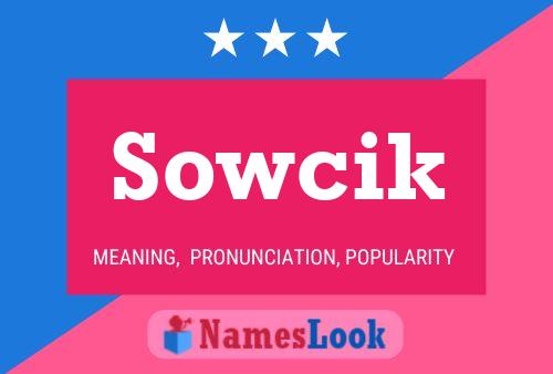 Постер имени Sowcik