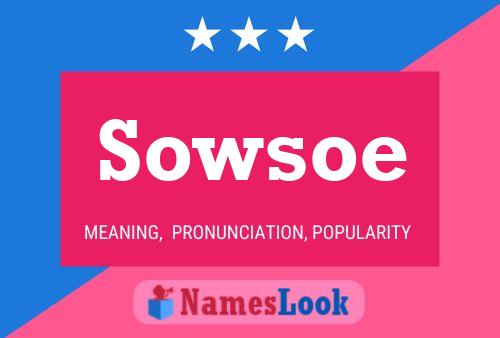 Постер имени Sowsoe