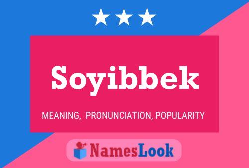 Постер имени Soyibbek