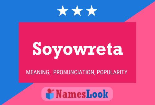 Постер имени Soyowreta