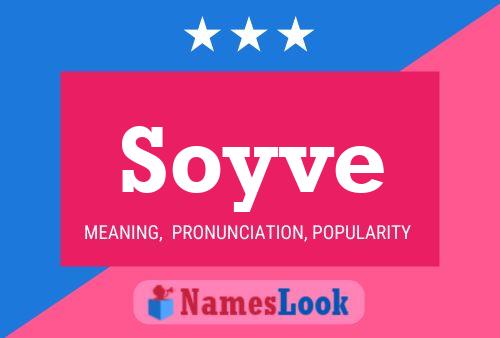 Постер имени Soyve