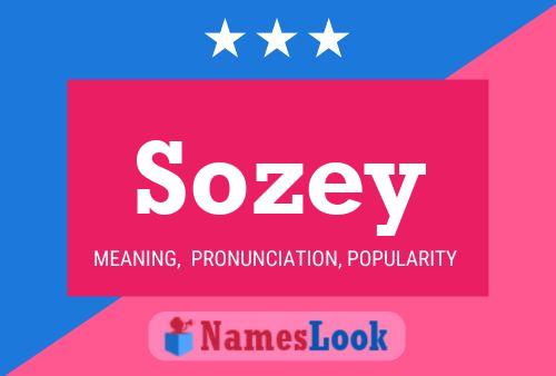 Постер имени Sozey