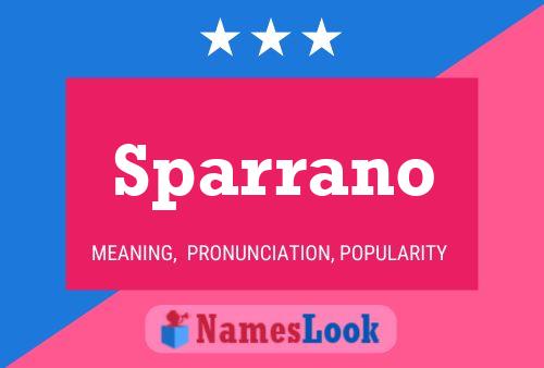 Постер имени Sparrano