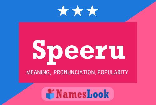 Постер имени Speeru